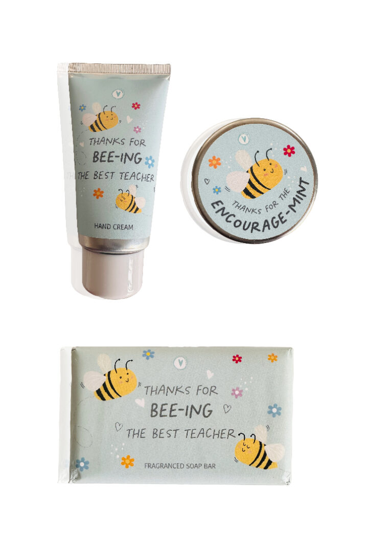 Bee-ing the best teacher gift box