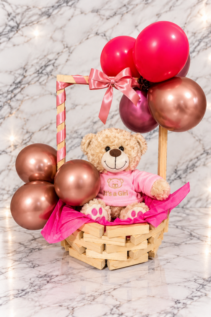 It's a Girl/Boy Teddy Basket