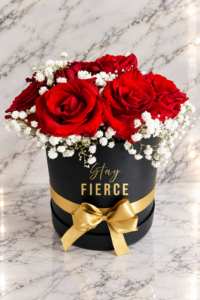 Precious Rose and Baby Breath Box