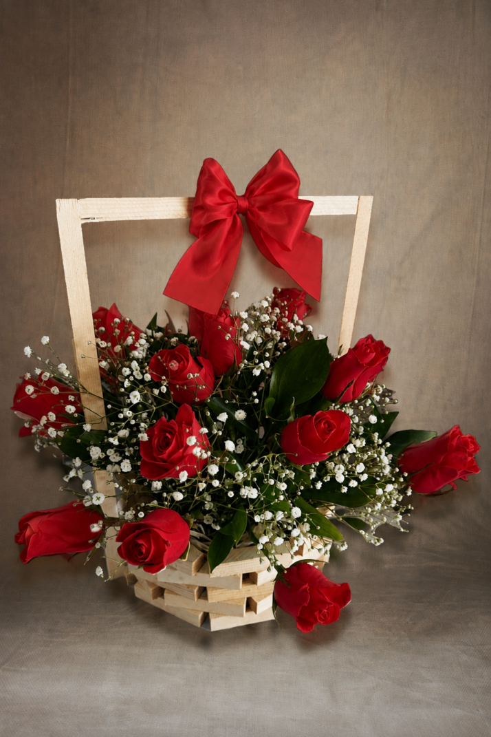 Bright Blooms Basket
