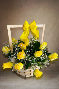Bright Blooms Basket