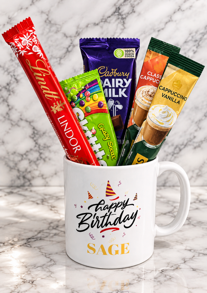 Indulge & Sip Set Personalised Mug