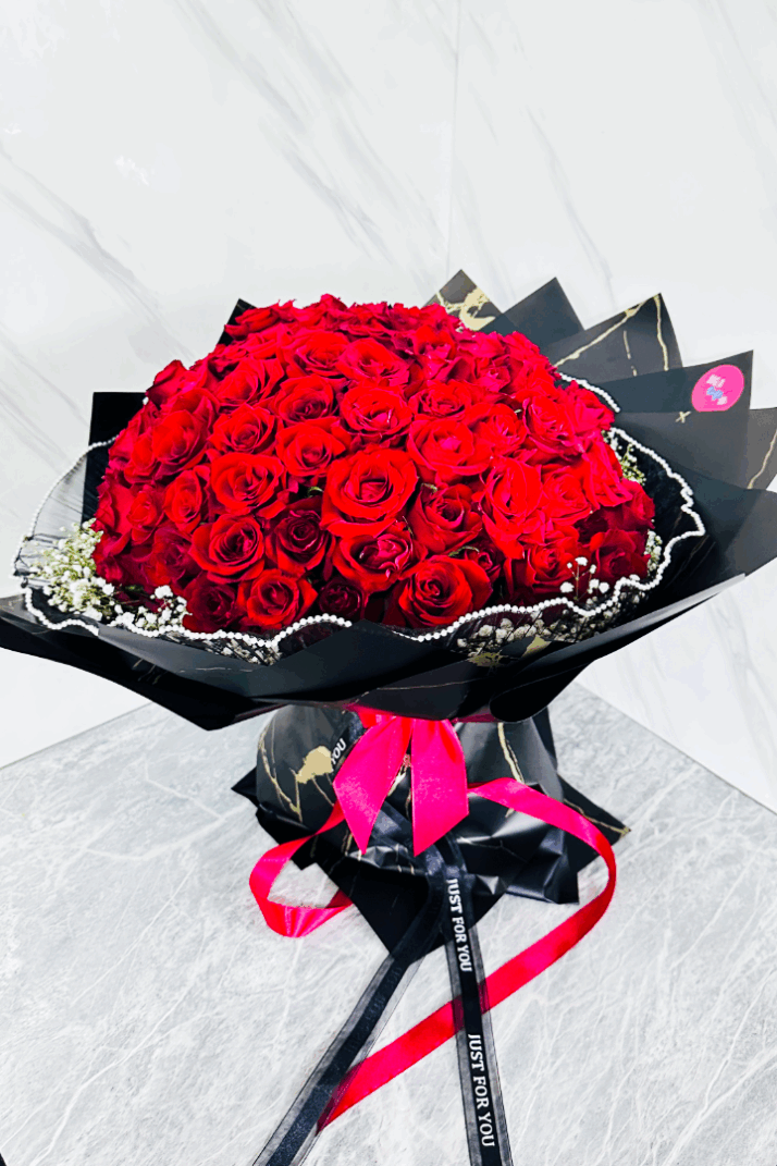 100 Red Rose Bouquet