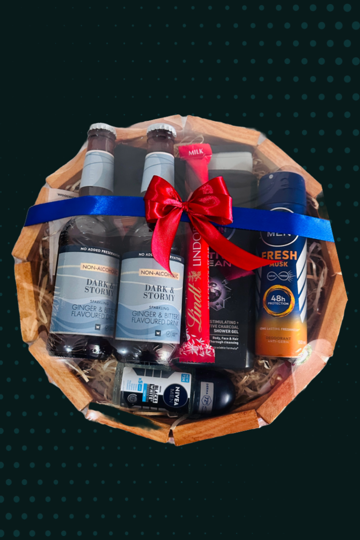 Men's Medium Gift Basket