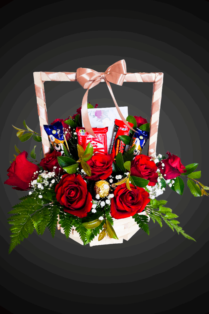 Sweet Floral Essence Basket