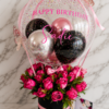Hot Pink Rose Hamper