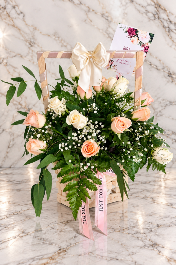 Vanilla Blossom Basket