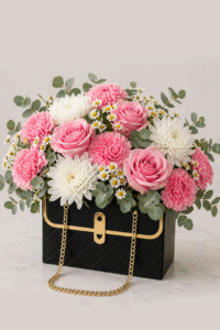 Midnight Blush Bloom Bag