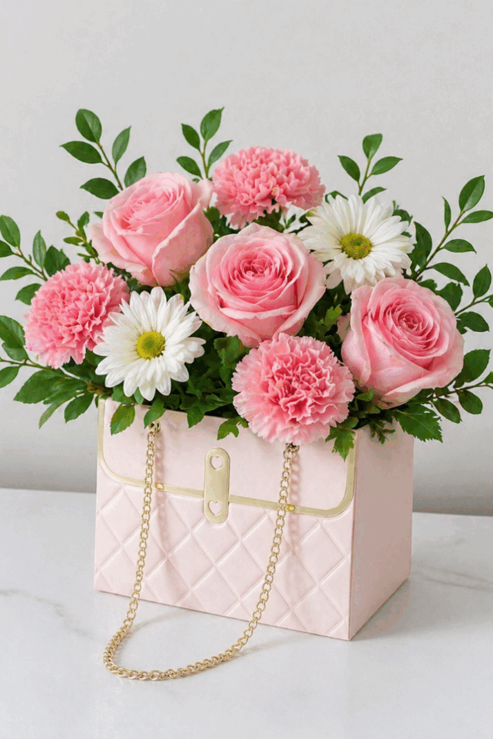 Blush Bloom Handbag