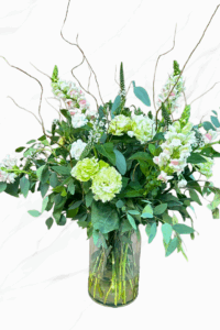 White Serenity Bouquet - Without Vase