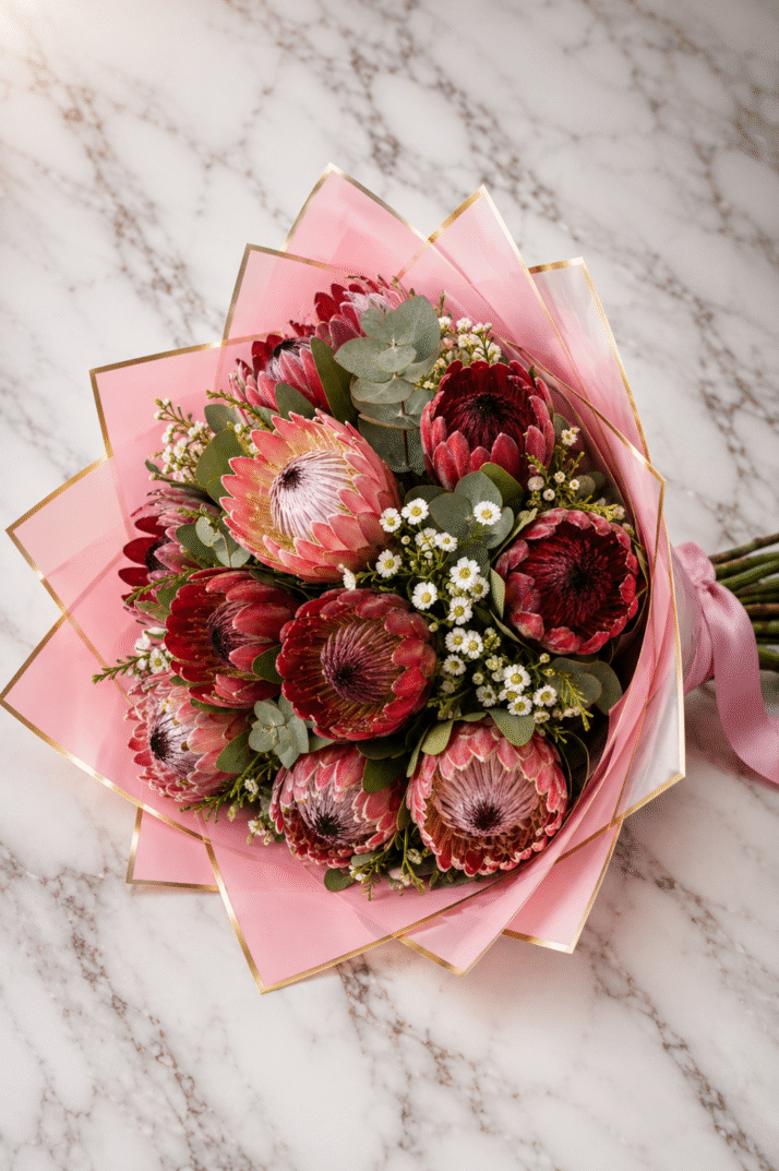 Protea Blush Elegance