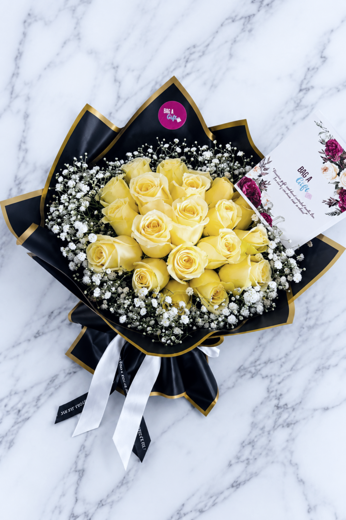 White Rose Elegance Bouquet