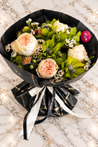 Peony & Leucadendron Luxe Bouquet