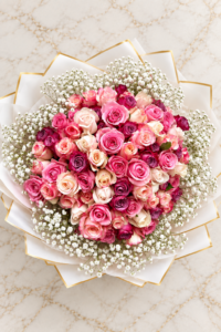 Blush Royale Rose Bouquet - Standard