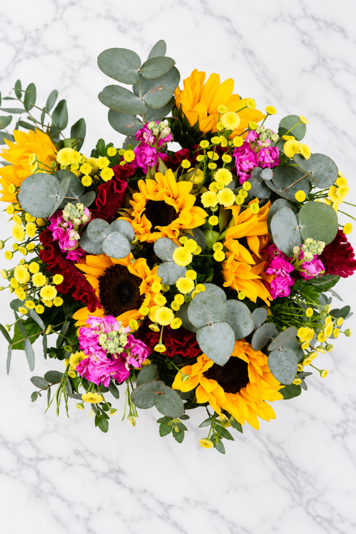 Golden Sunshine Garden Bouquet