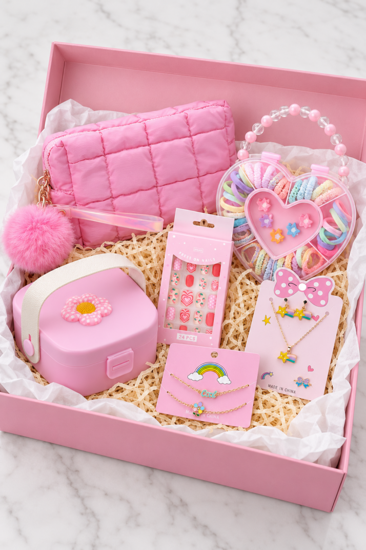 Hey Girl Pretty in Pink Gift Box