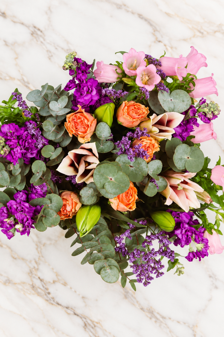 Lilac Lily Garden Bouquet