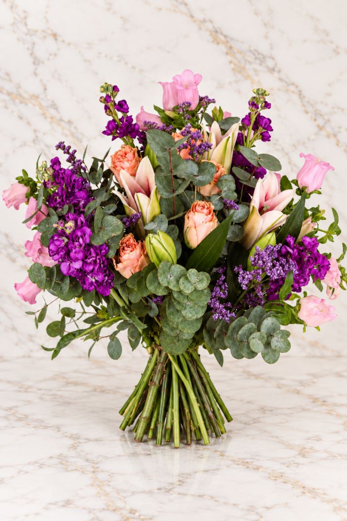 Lilac Lily Garden Bouquet
