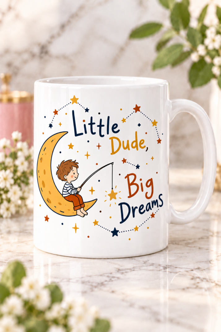 Little Dude, Big Dreams Mug