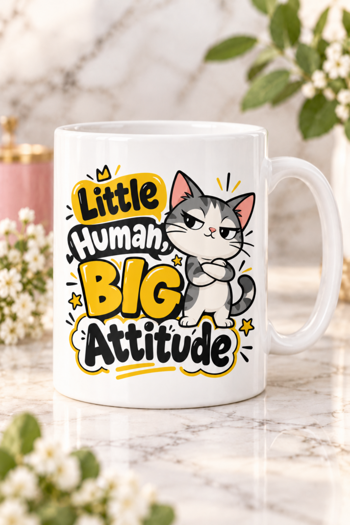 Little Human, Big Attitude Mug