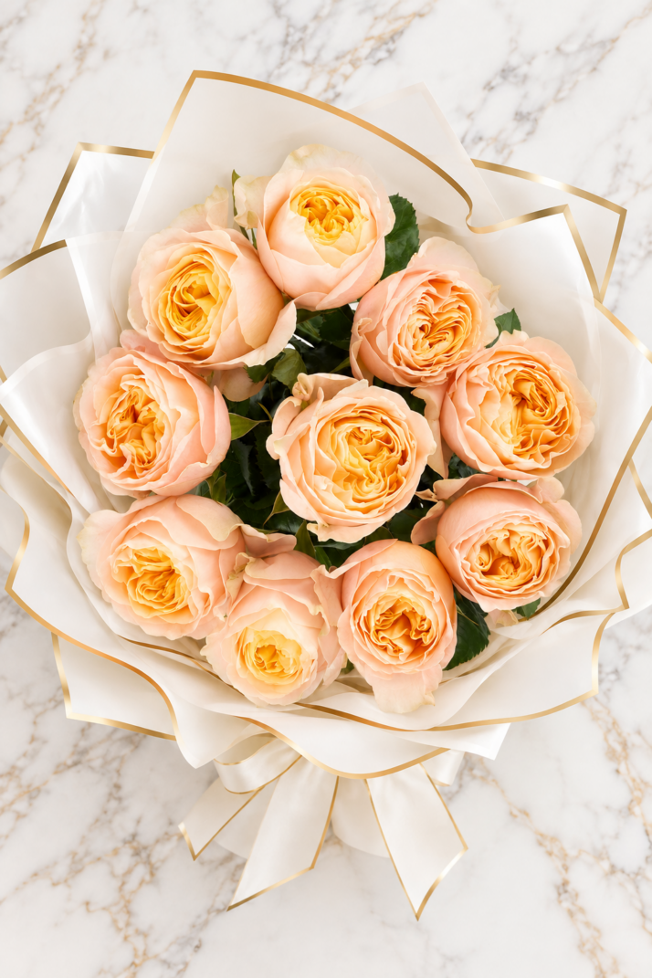 Peach Peony Luxe Bouquet
