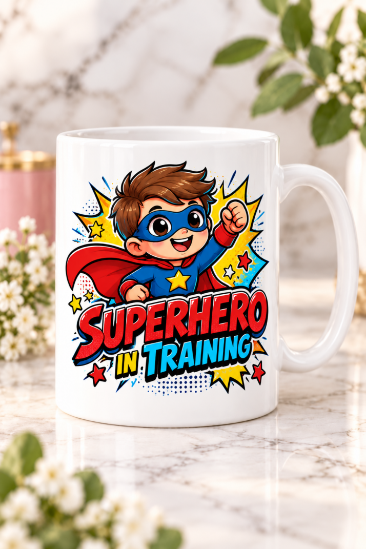 Superhero in Training Mug