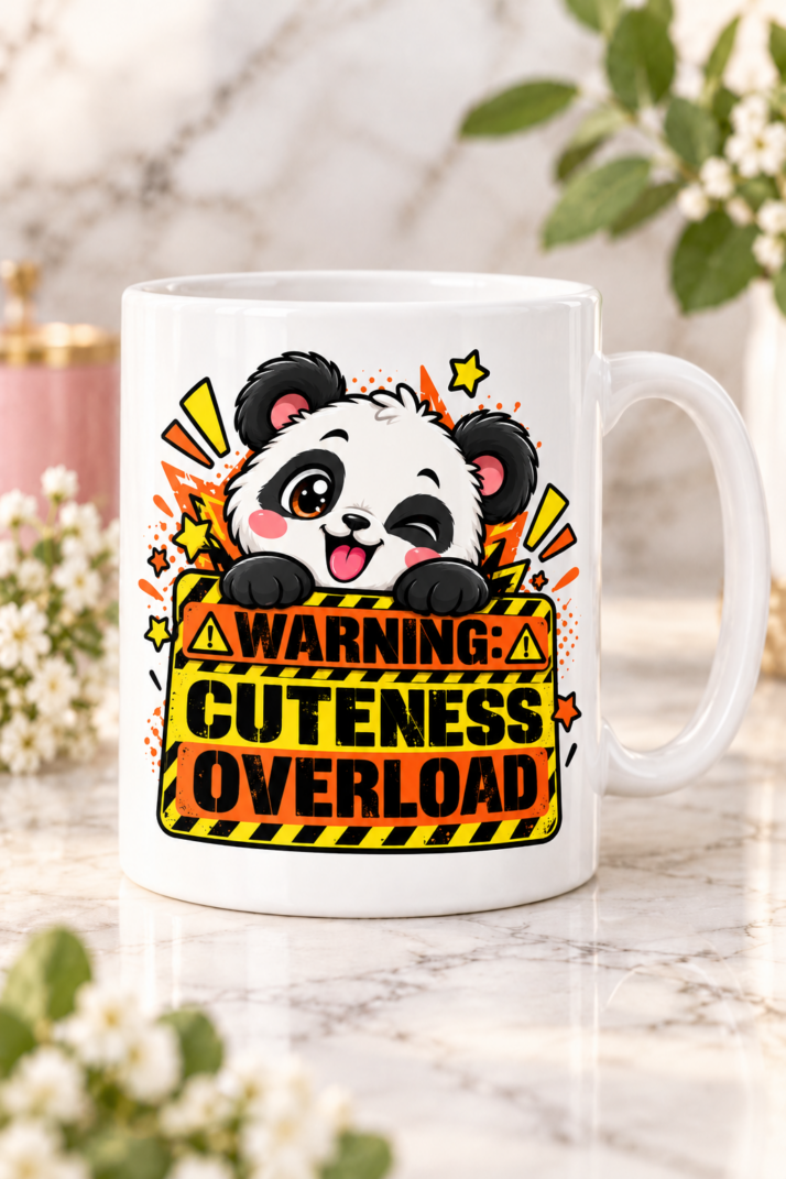 Warning: Cuteness Overload Mug