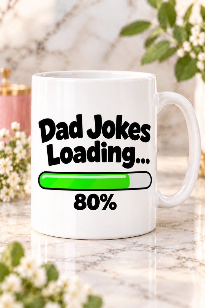 Dad Jokes Loading Mug