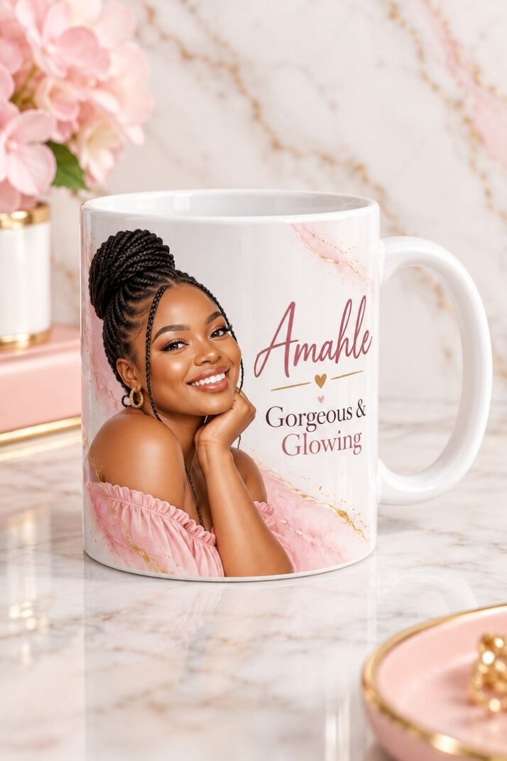 Gorgeous & Glowing Personalised Photo Mug