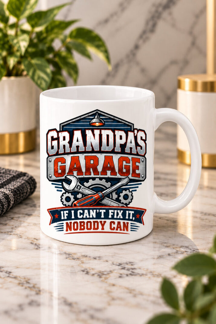 Grandpa’s Garage – If I Can’t Fix It, Nobody Can Mug