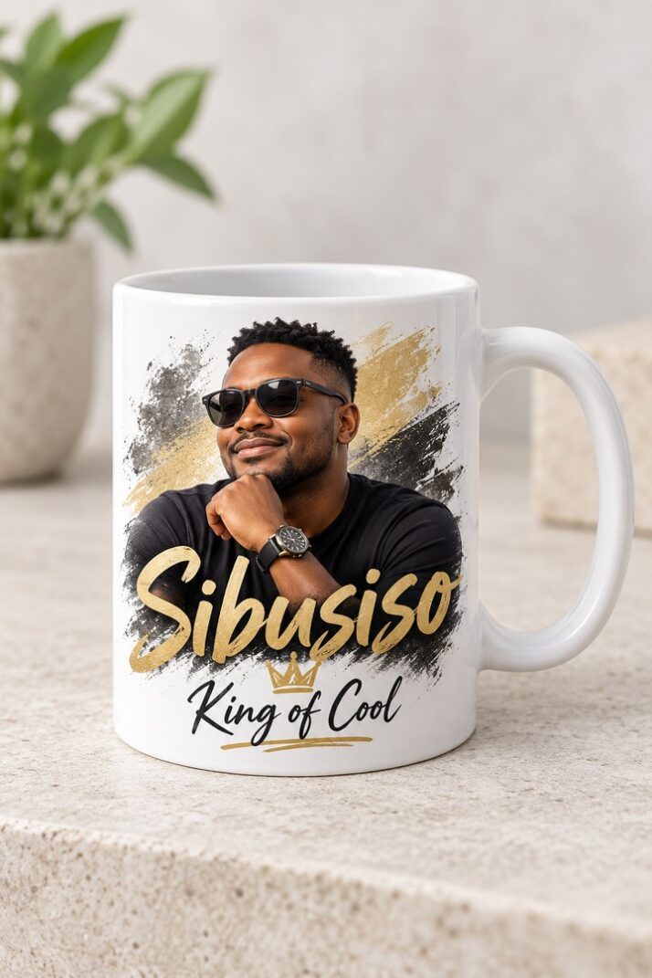 King of Cool Personalised Photo Mug