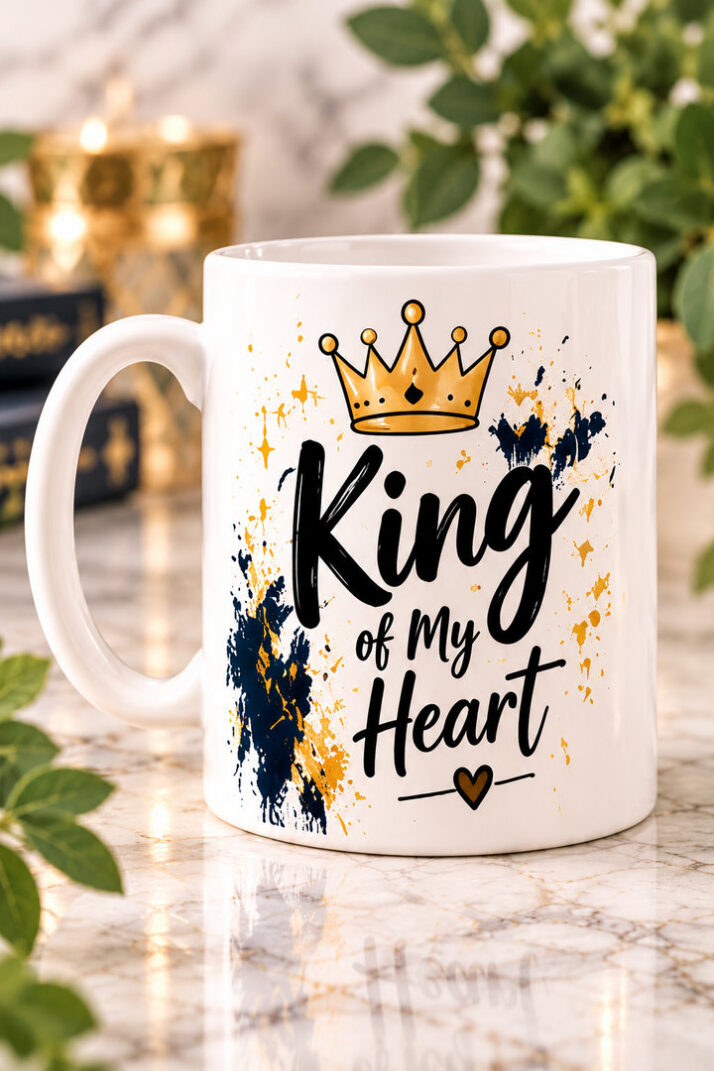 King of My Heart Mug
