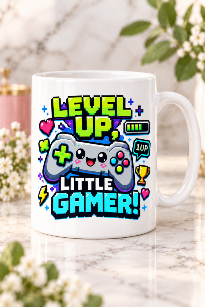 Level up Little Gamer Mug