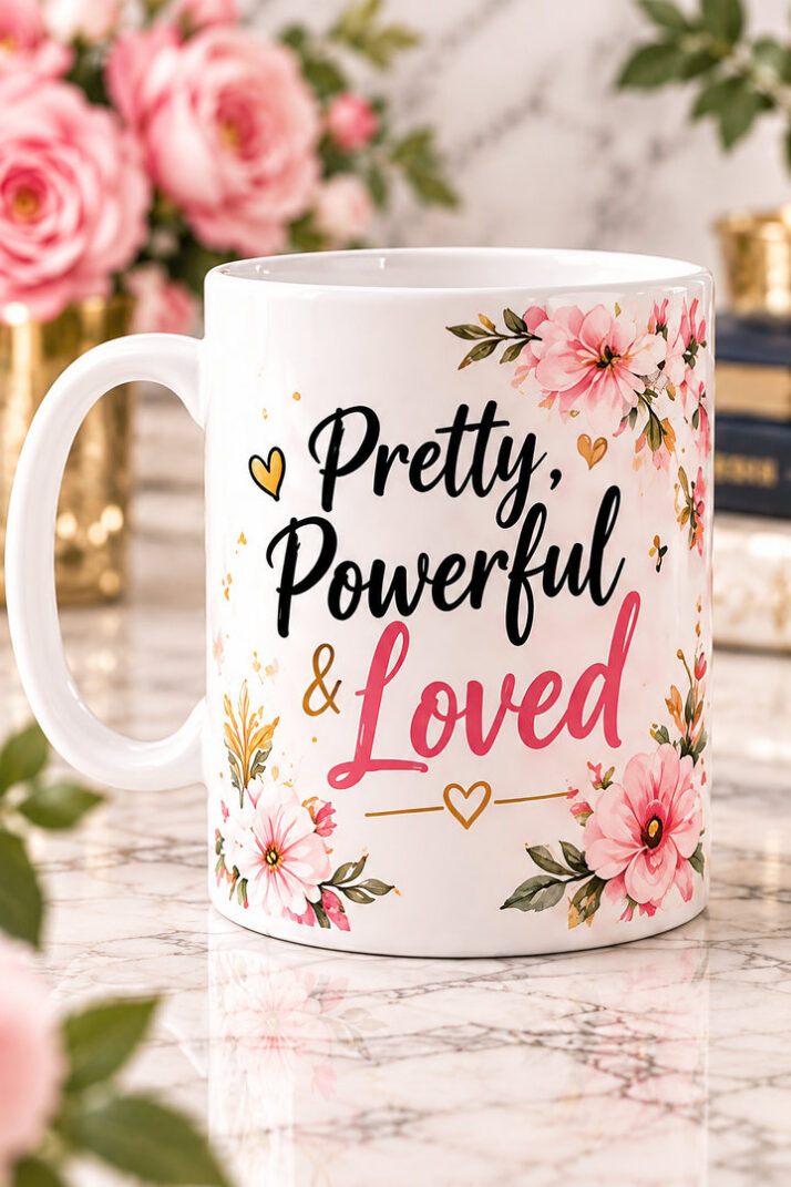Pretty, Powerful & Loved Mug