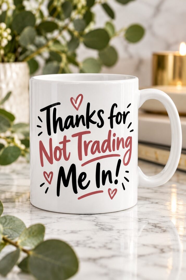 Thanks for Not Trading Me In Mug