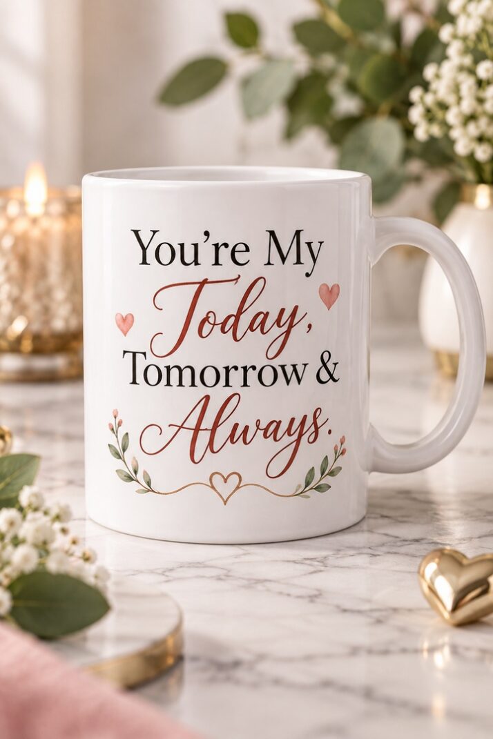 You’re My Today, Tomorrow & Always Mug